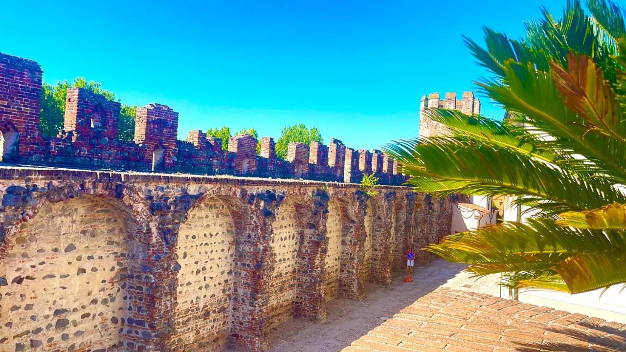 Ca' Del Sole - Attico Panoramico In Centro Storico Lägenhet Montagnana  Exteriör bild